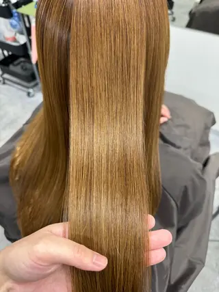 セミロング 髪質改善メニュー 長井 美佐子のヘアスタイル