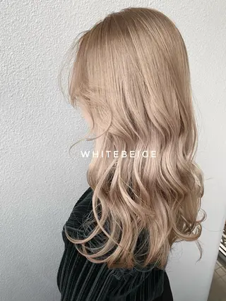 ミディアム カラー ブリーチ koheiのヘアスタイル
