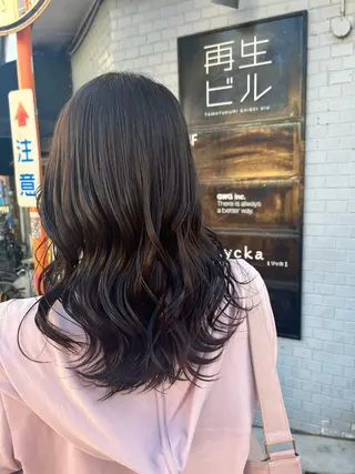 セミロング 藤倉なつみ /玉造のヘアスタイル