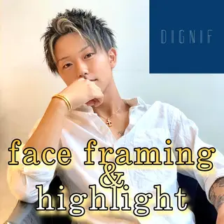 カラー メンズ メンズ専門　井藤 雅也のヘアスタイル