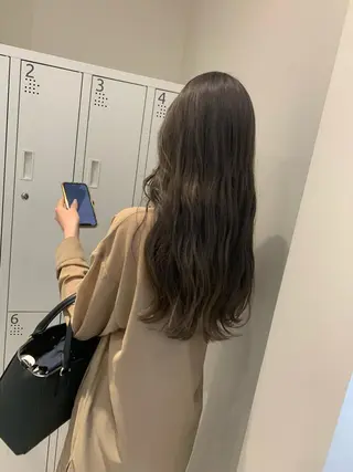 ロング カラー 🥀韓国ヘア🥀 宮津真菜のヘアスタイル