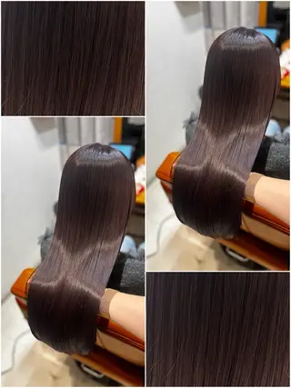 ロング カラー 【完全個室】髪質改善 暖色カラー/山崎唯奈のヘアスタイル