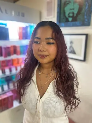 カラー 天神カラーモデル募集 nanaのヘアスタイル