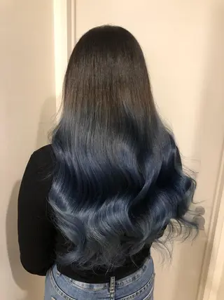 ロング カラー 🧡艶髪ちゅるん髪 🫧🧡YUKI❄️のヘアスタイル