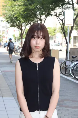 ミディアム カラー joh/メンズ/ ブリーチ/矢場町のヘアスタイル