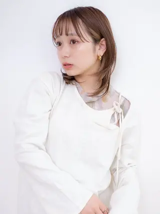 ミディアム ◽️Daiki／ 髪質再生◽️のヘアスタイル