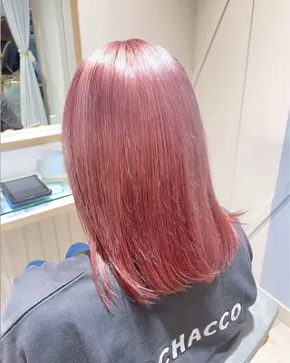 カラー ウルフカット/ハイト ーン🎀mizukiのヘアスタイル