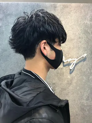 メンズ Noyヨシモト ヒロトのヘアスタイル