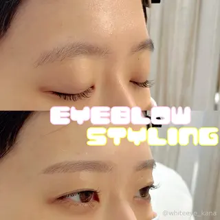 アイブロウ WHITELASH 🤍KANAの眉毛・アイブロウイメージ