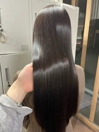 ロング カラー 辻 風香のヘアスタイル