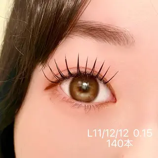 マツエク・マツパ n eyelash by kie所属・nozomi まつげ屋さんのマツエク・マツパデザイン