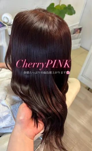 セミロング eMu透明感カラー 🪄◝✩🫧yukiのヘアスタイル