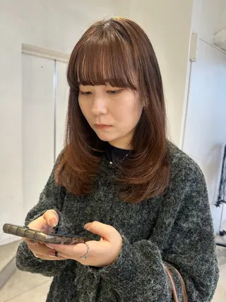 ロング 韓国ヘアメンズ・レデ ィース特化ミクのヘアスタイル