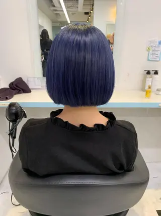 ショート カラー ブリーチカラー 🩵MIZUKIのヘアスタイル