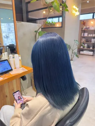 セミロング カラー ヘアアレンジ 佐々木  まゆかのヘアスタイル