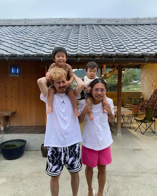 ショート カラー パーマ ヘアアレンジ メンズ yasu ヤスのヘアスタイル