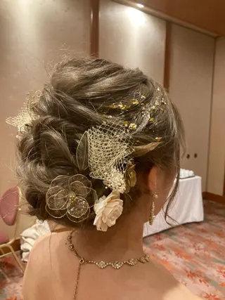 ヘアアレンジ 小顔矯正　まつ毛 Komaci篠田敦子のヘアスタイル