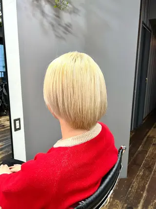 ショート カラー ヘアアレンジ ✨前田 優・2拠点✨ ✨恵比寿・札幌店✨のヘアスタイル