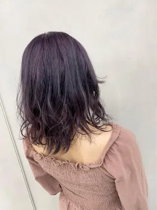 ミディアム カラー 🔷ダブルカラーハイ トーン🔷櫻井走のヘアスタイル