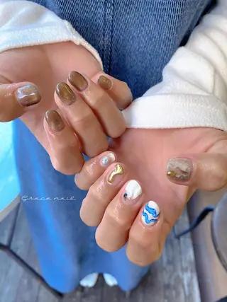 ネイル ☆*。Grace Nail。*☆のネイルデザイン
