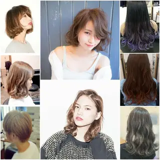 ショート カラー パーマ タナカ *歴10年以上*のヘアスタイル