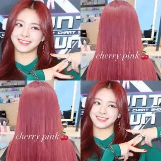 ロング カラー 小嶋 真滋のヘアスタイル