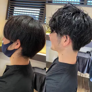 ショート レイヤーカット 特化型シオンのヘアスタイル