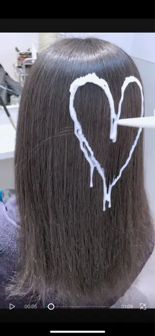 ミディアム 大阪 美容師 林のヘアスタイル
