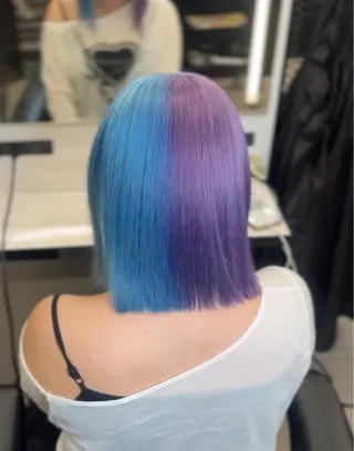 カラー 松田 篤樹のヘアスタイル