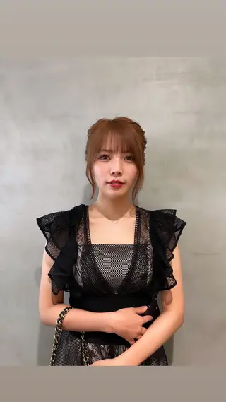 ロング ヘアアレンジ タナカ カナ🫧のヘアスタイル