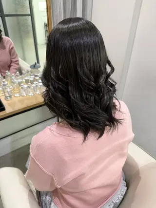 ミディアム カラー HETTU所属・戸田 美蘭のヘアスタイル