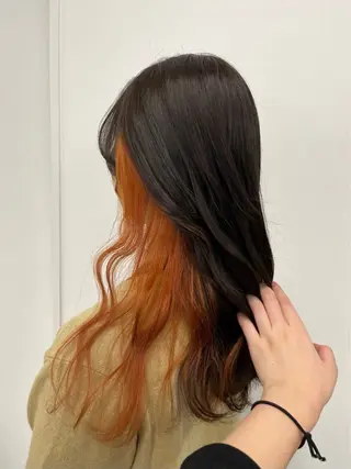 ロング カラー ヘアアレンジ 🎀 yuuka🎀のヘアスタイル