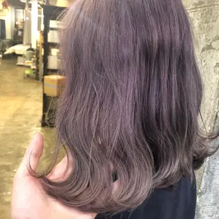 セミロング カラー Pia ツボイ ケイタのヘアスタイル