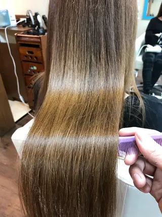 ロング 中野 大士のヘアスタイル