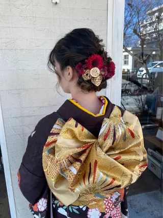 ヘアアレンジ 豊中駅2分 lilyのヘアスタイル