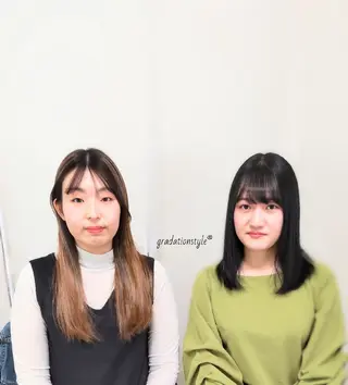 🎼グラデーション スタイル札幌♫*✧のマツエク・マツパデザイン