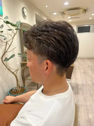 メンズ あだち まおのヘアスタイル