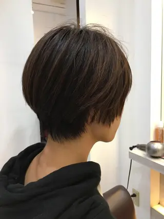 ショート なかの たくみのヘアスタイル