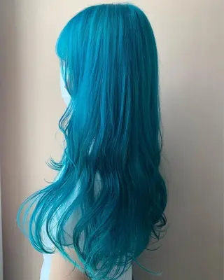 ロング カラー hub hair レイヤー/透明感のヘアスタイル