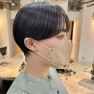 ショート カラー ショート・ボブ ・ウルフ✂︎IMAIのヘアスタイル