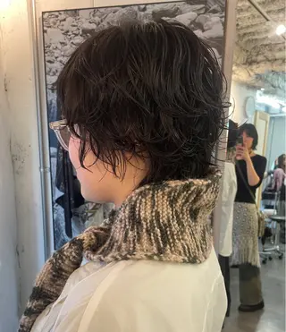 ショート パーマ 似合わせカット/ naokoのヘアスタイル