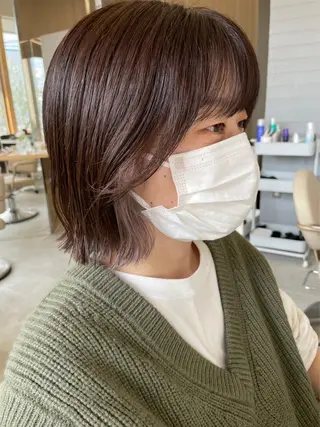 ショート chihale 富樫莉香のヘアスタイル