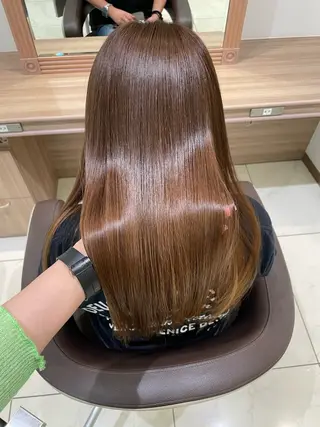 ロング 🧸韓国/髪質改善 MOE🇰🇷🧸のヘアスタイル