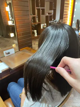 セミロング stylist YUTOのヘアスタイル