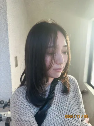 ロング カラー モテhair♡.* マツエク/さくら🍨のマツエク・マツパデザイン