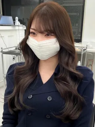 ロング カラー パーマ ヘアアレンジ メンズ 韓国ヘア×2way 🇰🇷和知拓郎のヘアスタイル