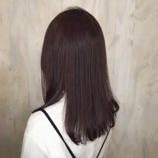 セミロング カラー 🪭risa 暖色/レイヤー🪭のヘアスタイル