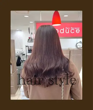 ロング カラー 🥀赤み消し 透明感🥀ユイキのヘアスタイル