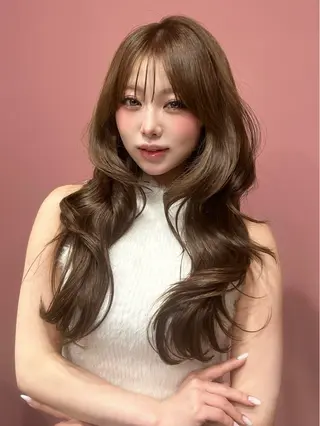 ロング カラー 表参道/ワンホンヘア SAAYA🖤のヘアスタイル