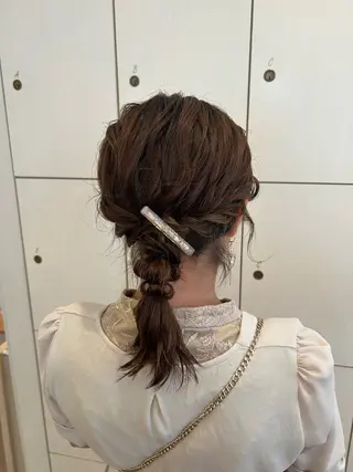 ヘアアレンジ 🦋Misaki🦋 メンズパーマ/着付けのヘアスタイル